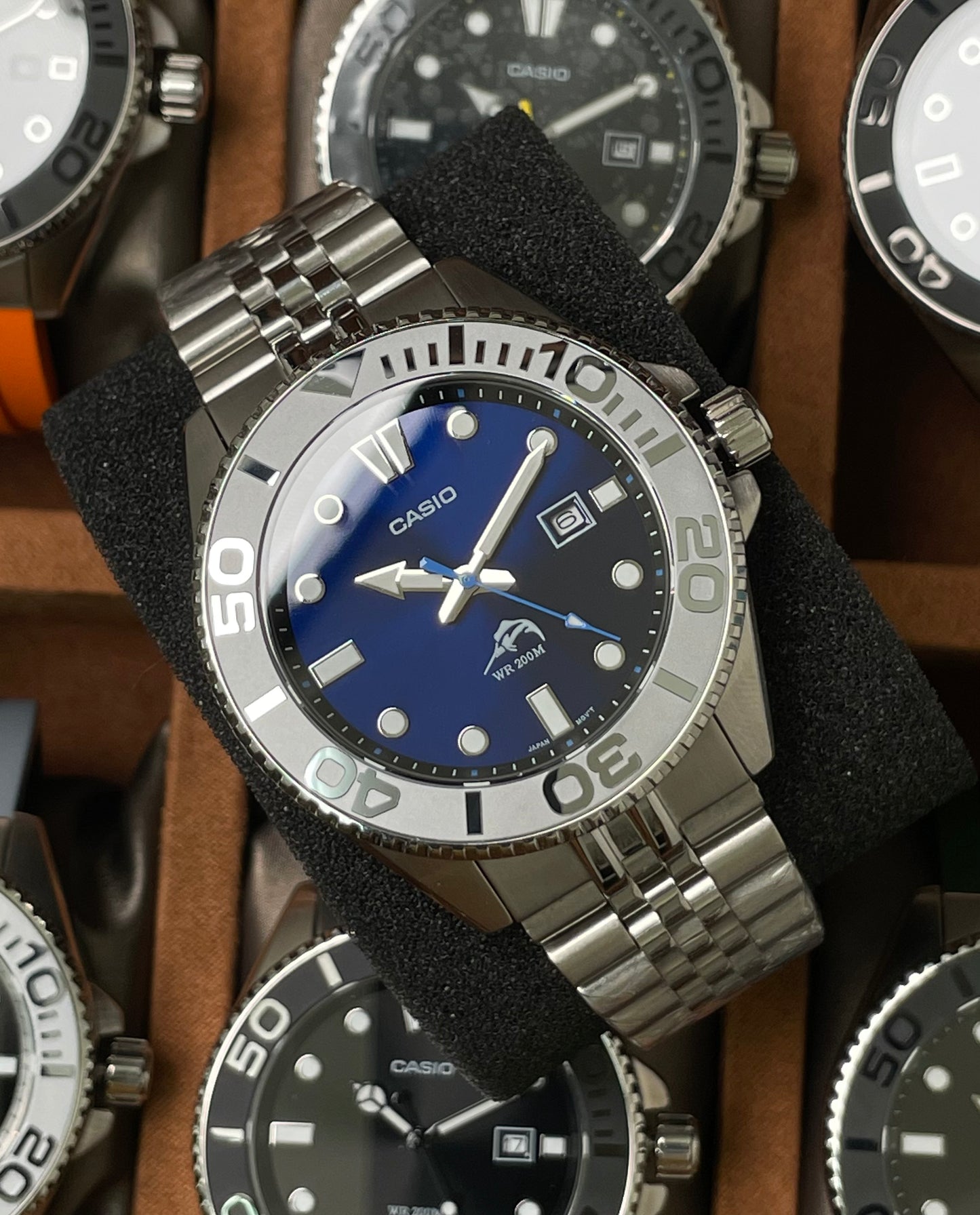 MDV106B-Silver Yacht Style Modded(Blue)