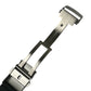 CTS FKM Rubber Strap-MDV106/107 Classic - Black w Polished Solid end Link- Steel Diver Buckle
