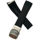 CTS FKM Rubber Strap-MDV106/107 Classic - Black w Polished Solid end Link- Steel Diver Buckle